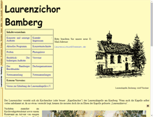 Tablet Screenshot of laurenzichor.de